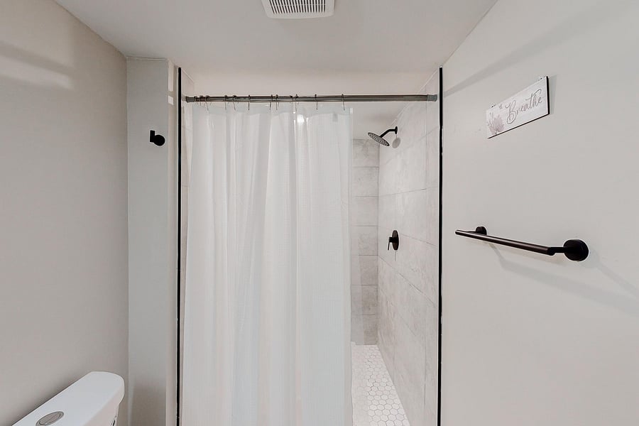 Basement Bathroom (large shower)