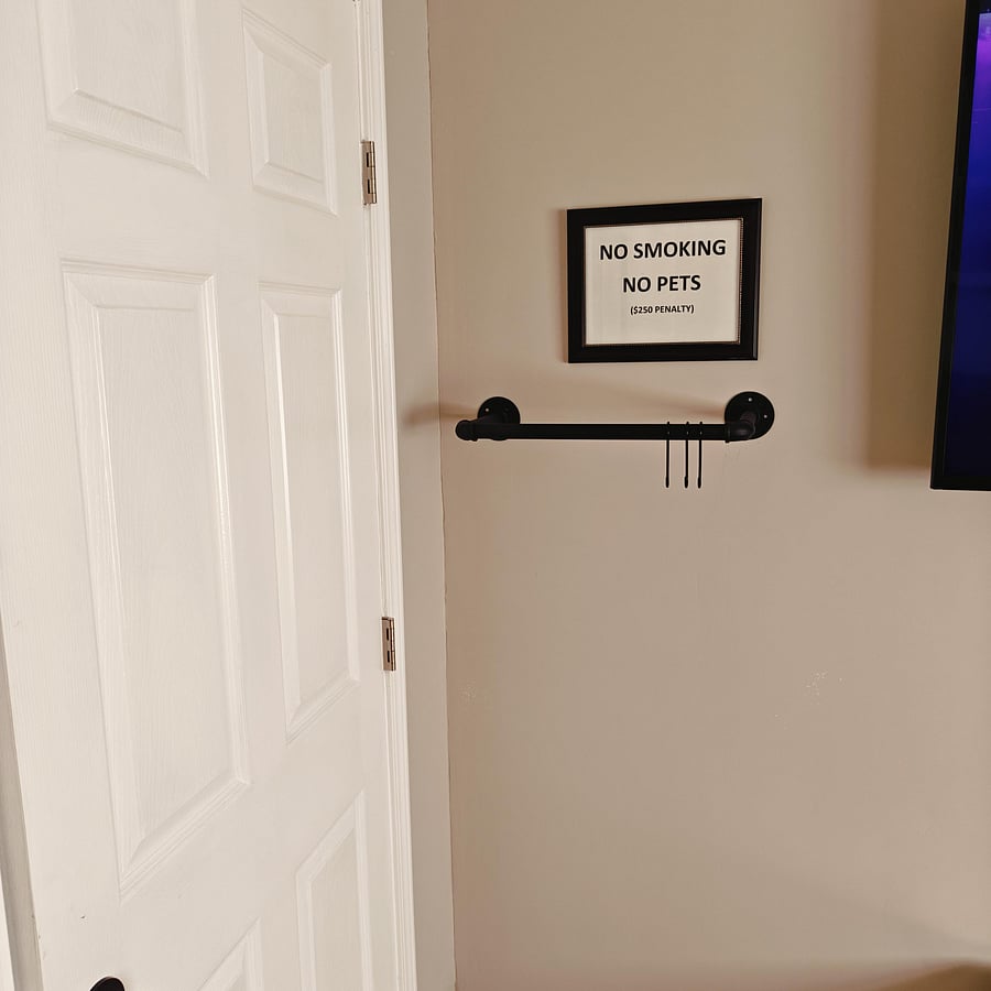 hanger bar for clothes hanging