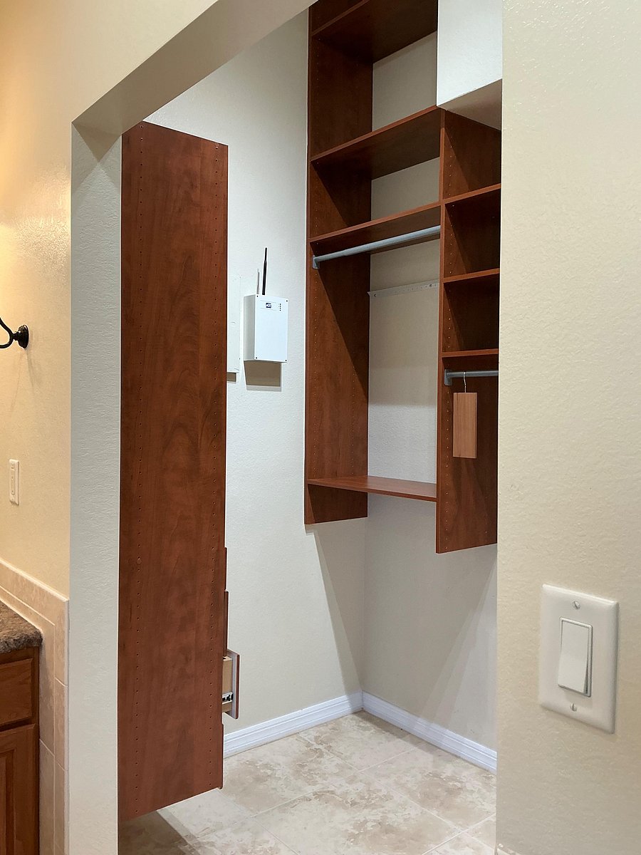 Left Side of Walk In Closet