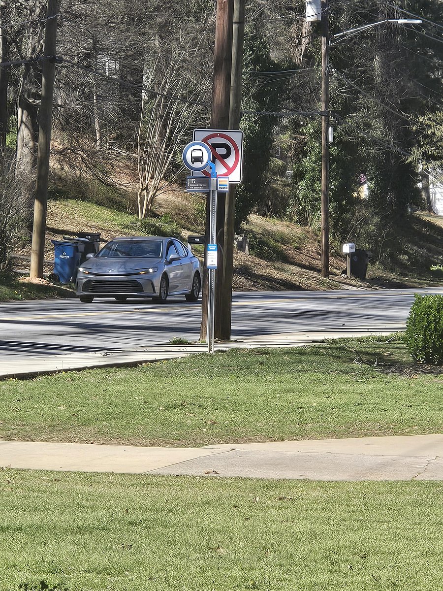 Transit Stop Steps from Property