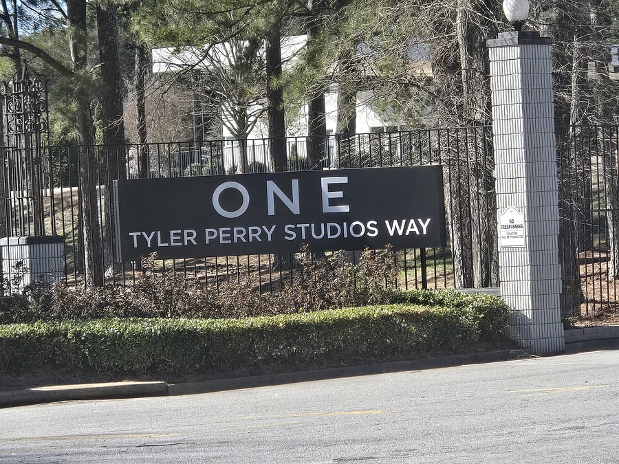 Near Tyler Perry Studios
