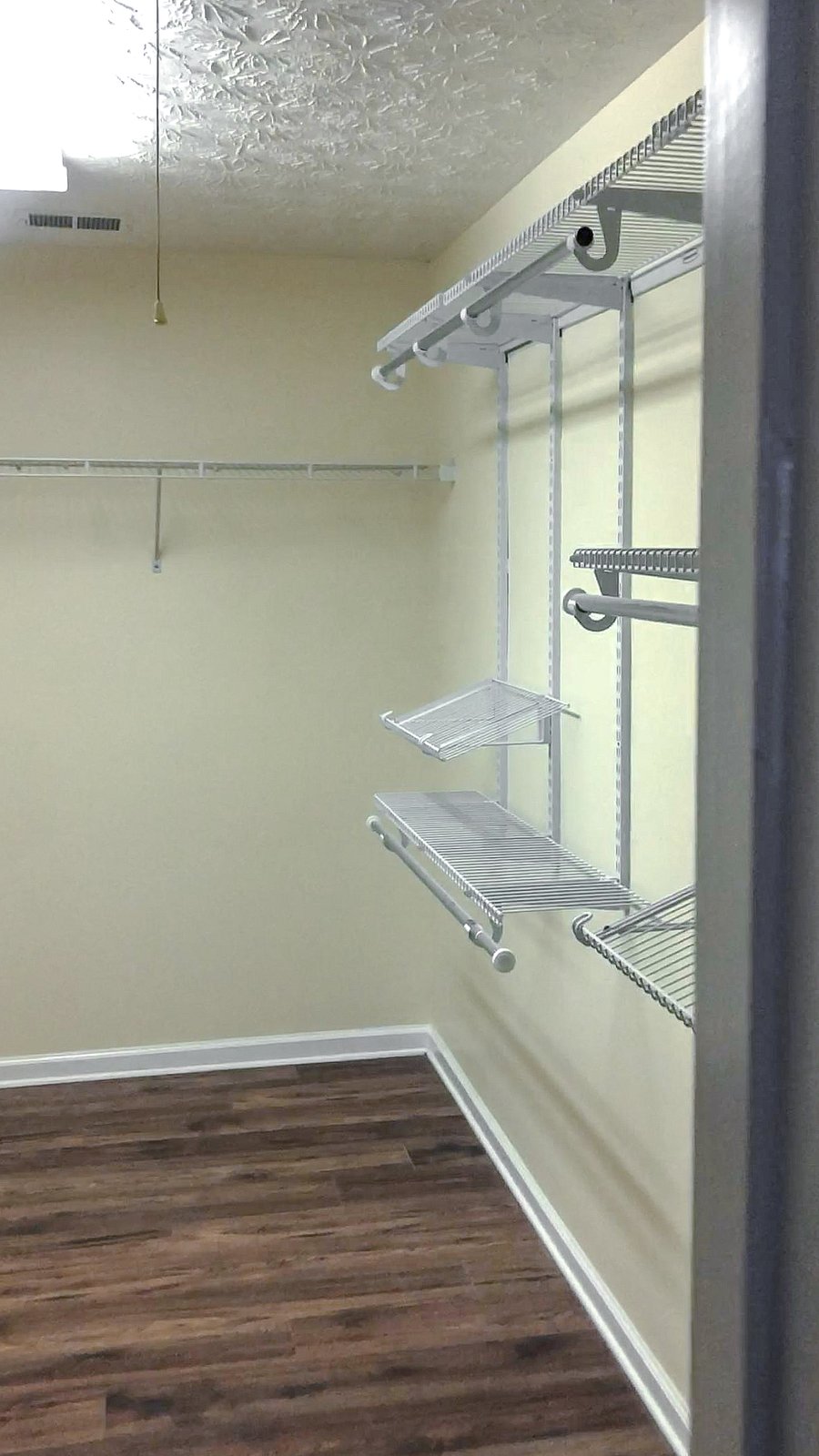 Enormous walk-in closet.