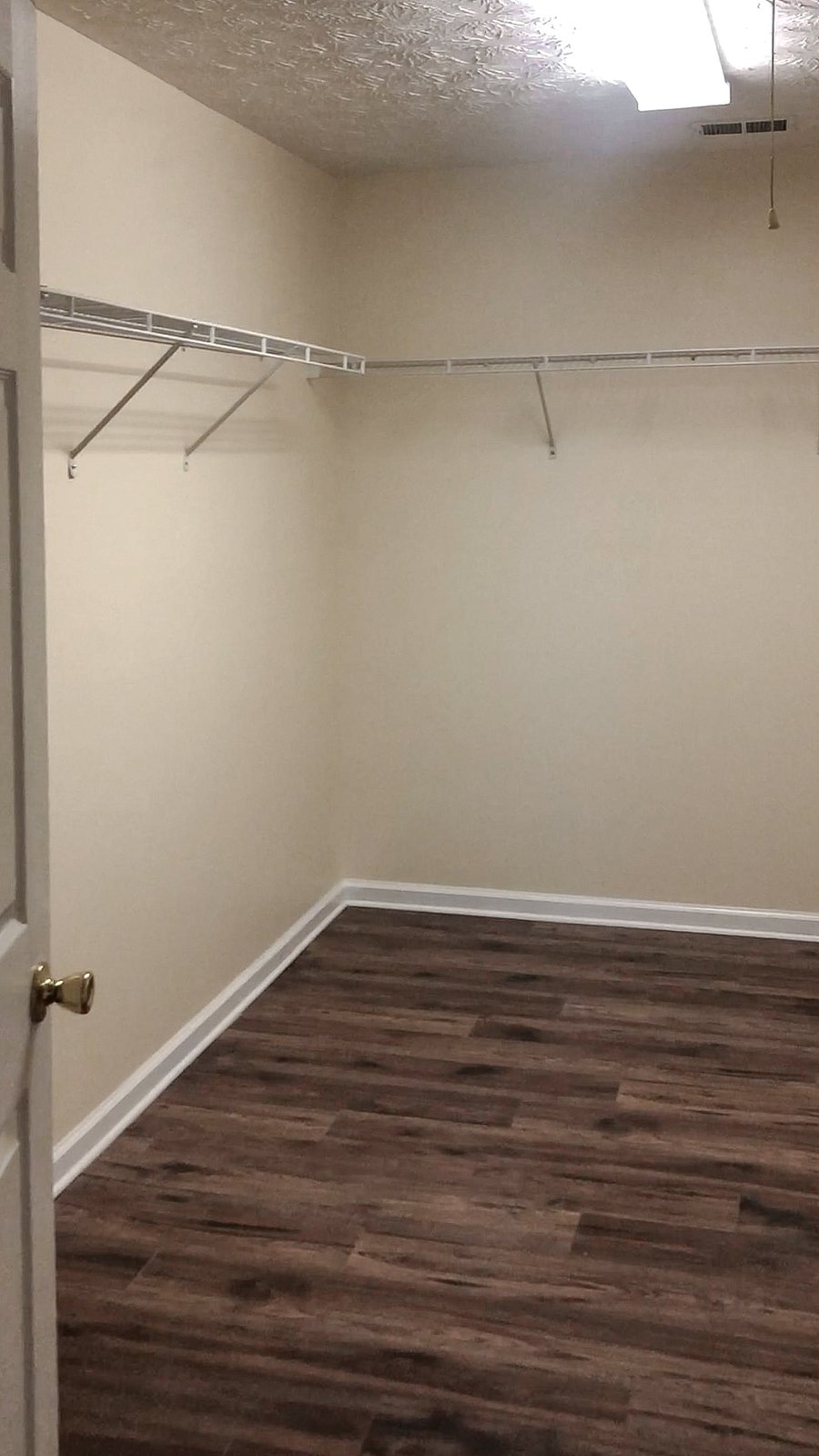 Enormous walk-in closet.