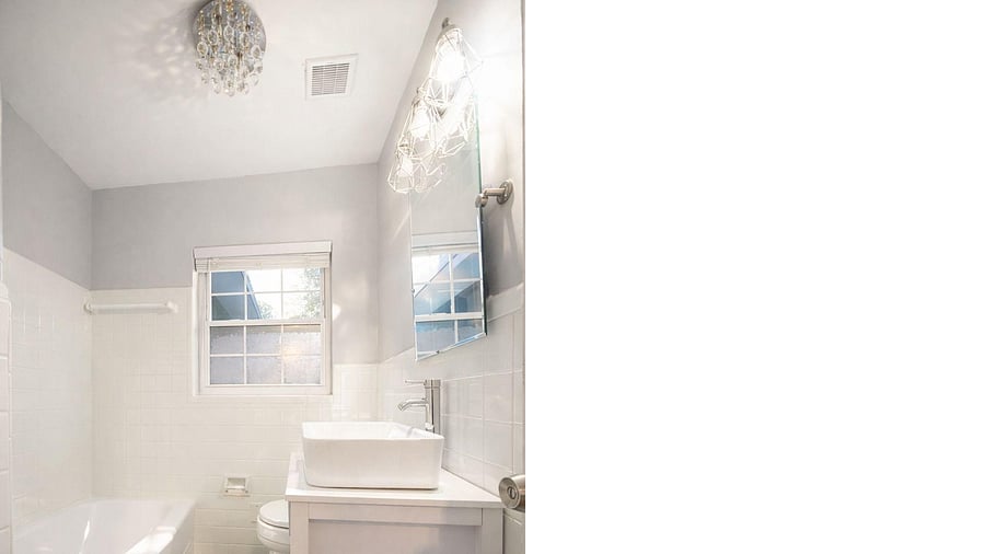 Bathroom for room 2 and 3