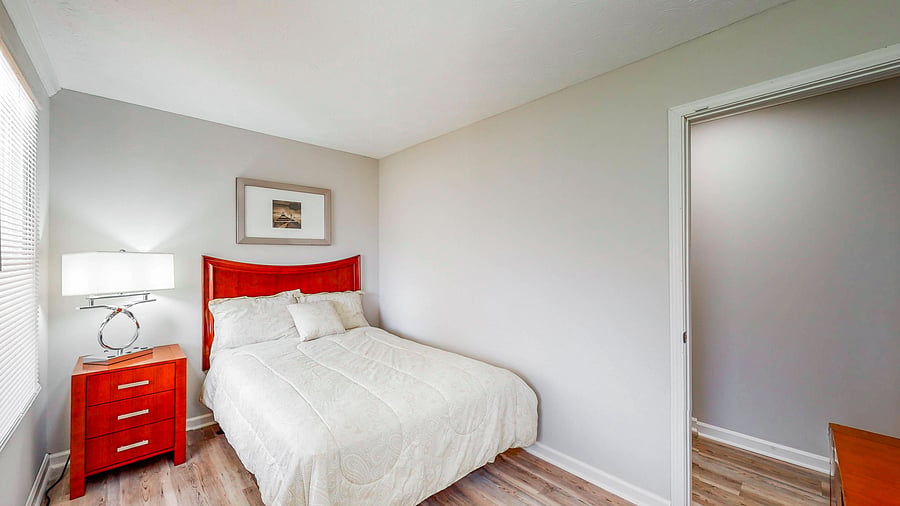 Bedroom with Private Porch Door