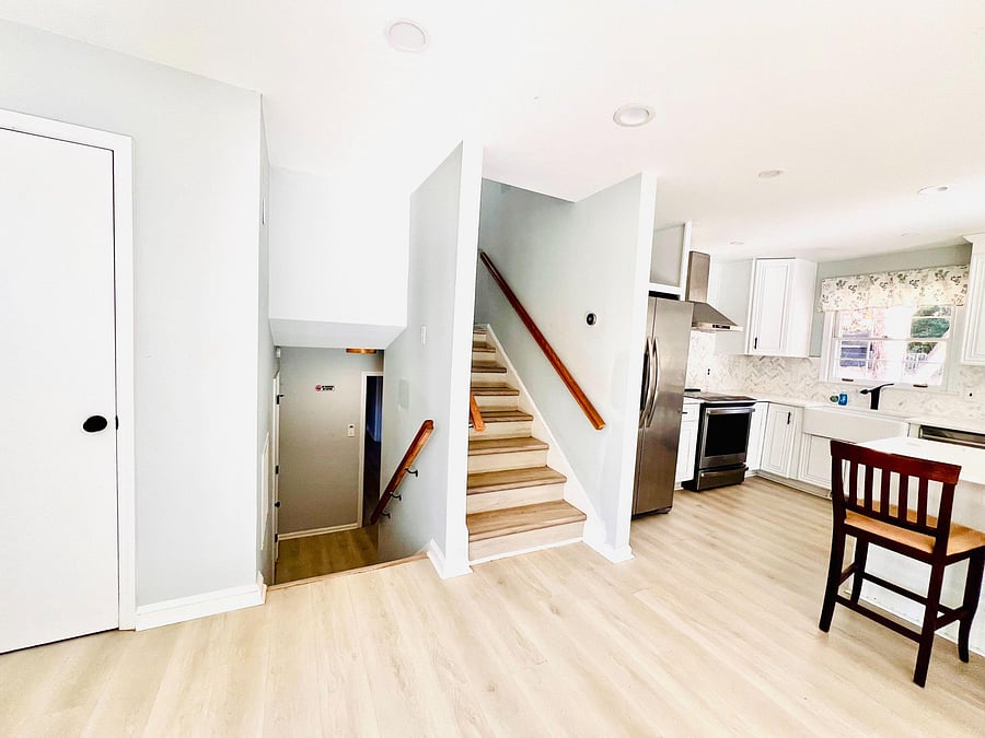 Stairs to 3rd and 1st Floor