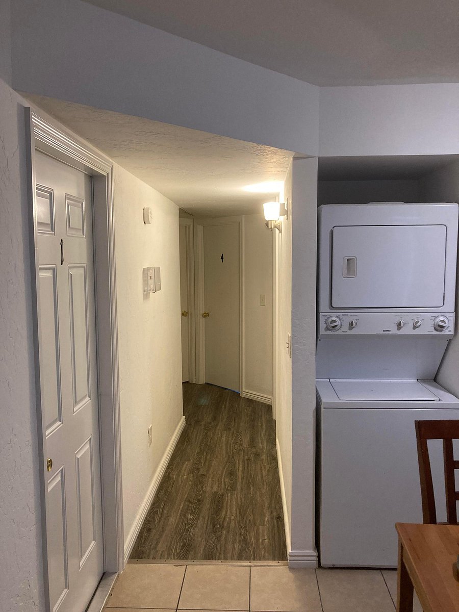 Hallway and Laundry Center