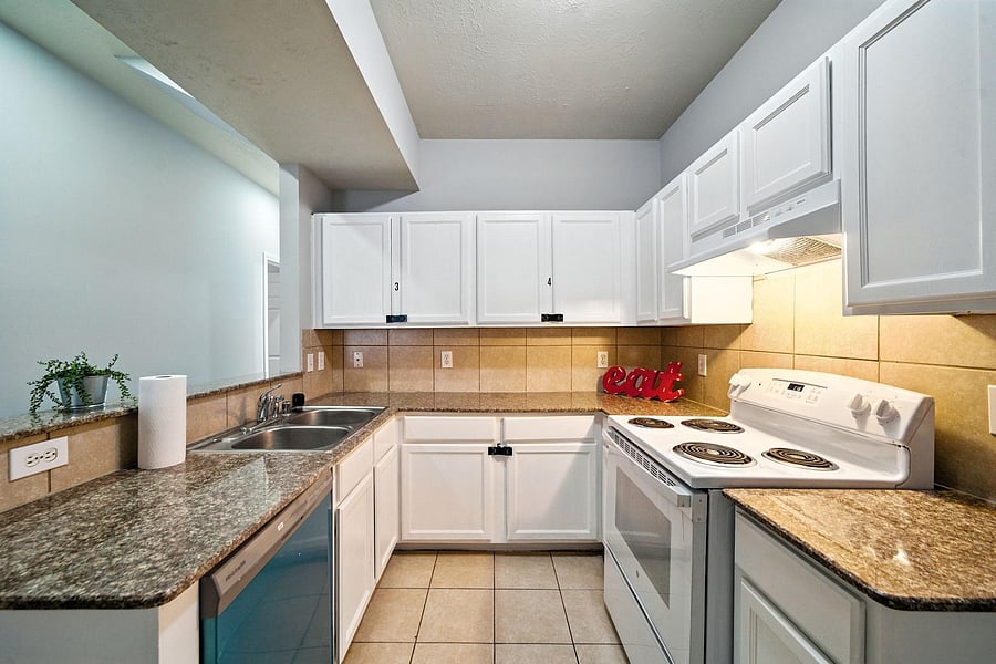 Fully Loaded Kitchen space with assigned cabinets