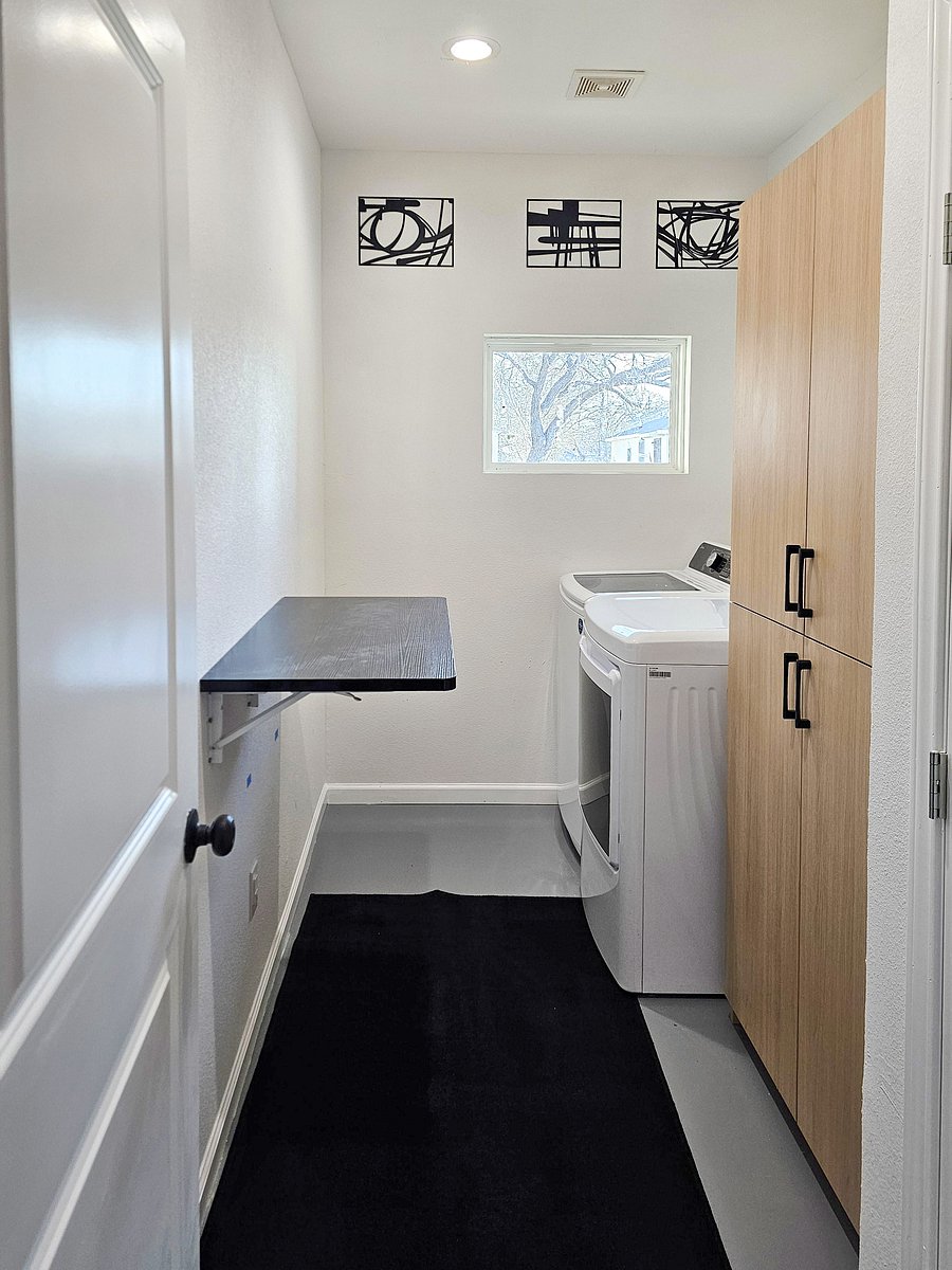Washroom included