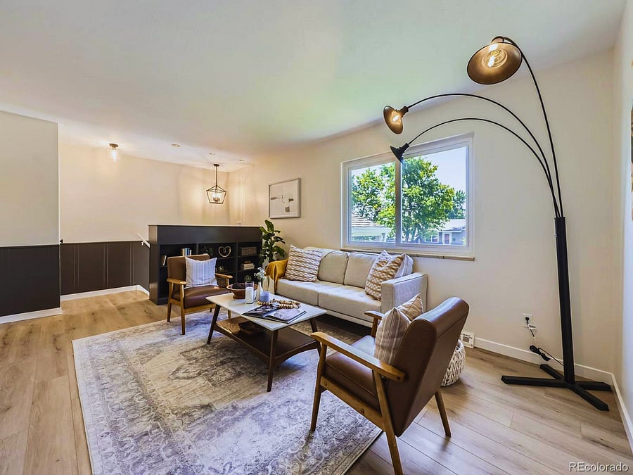 Upstairs living room