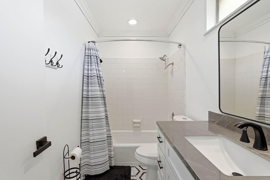 Second floor bathroom