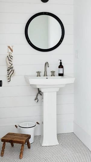 First Floor Half Bathroom (sink and toilet only)