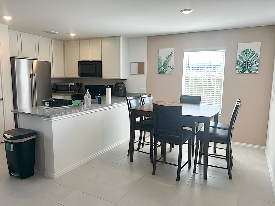 Kitchen and Dining Area