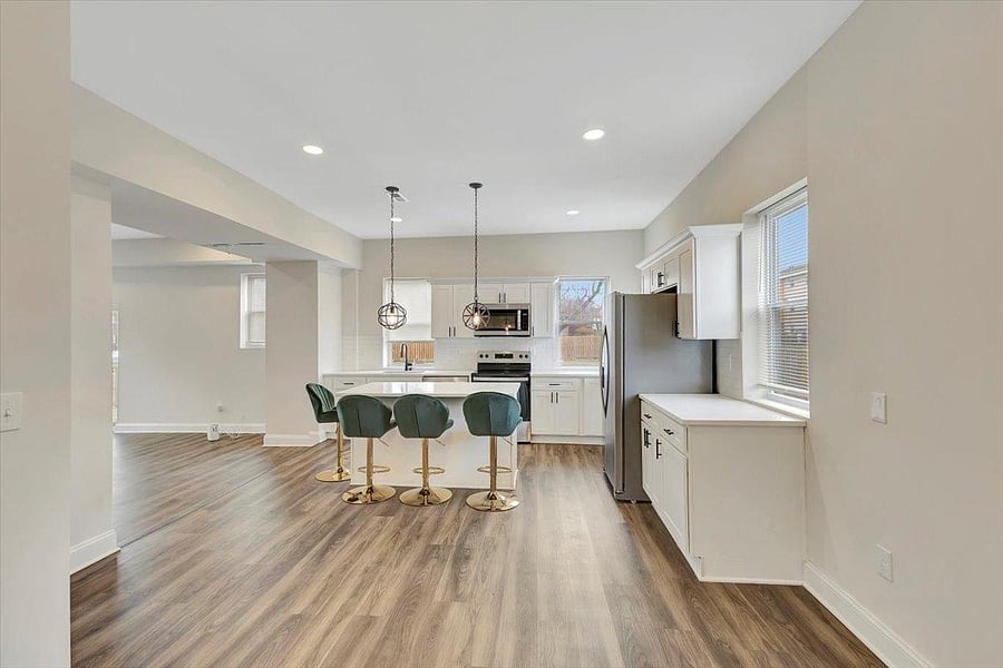 Spacious Dining and Reception Area