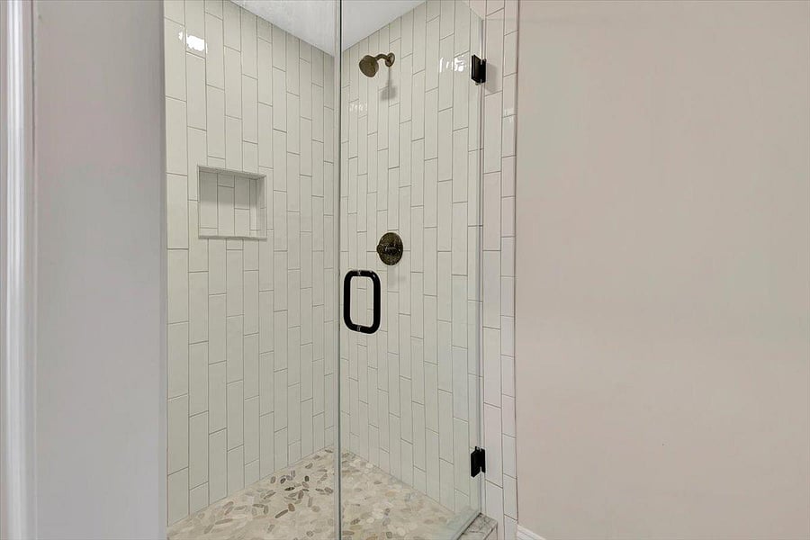 Heated Glass Shower