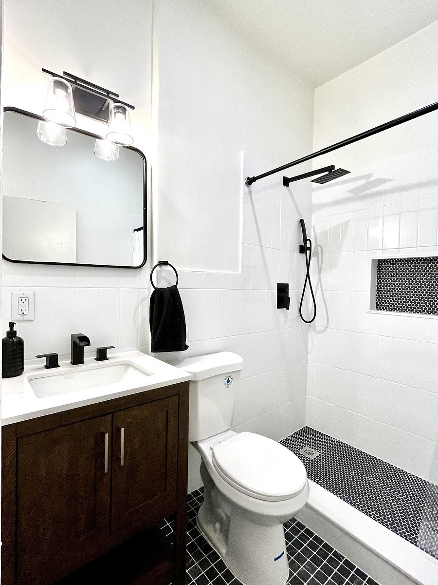 Brand New Upgraded Bathroom & Walk-in Shower.