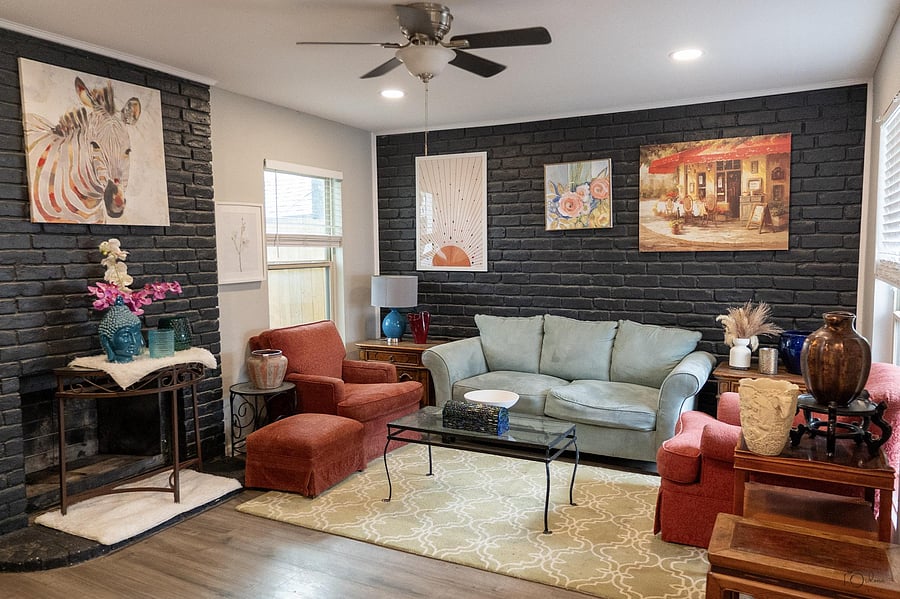 Beautiful Living Room in Fort Worth