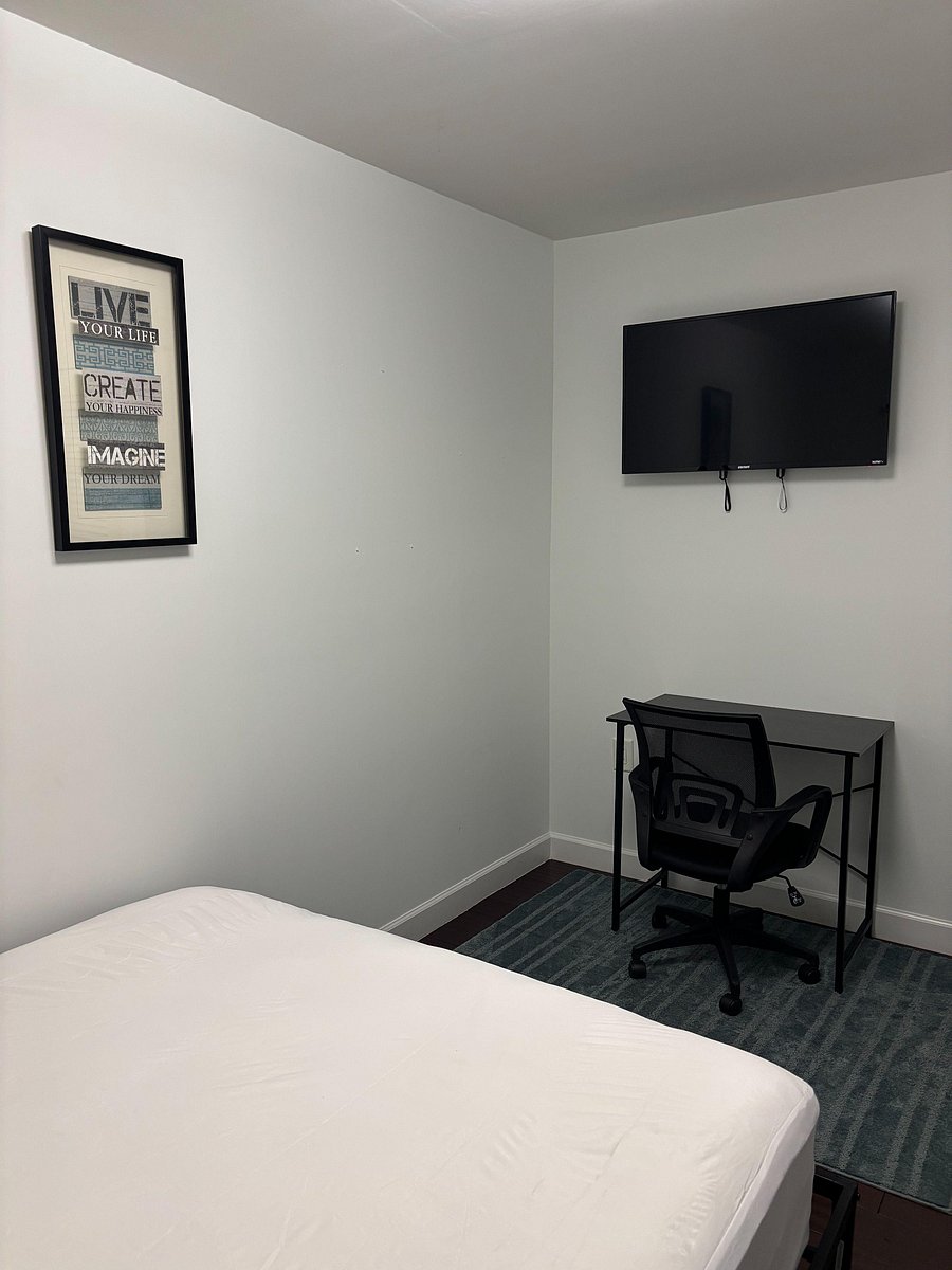 Television and desk