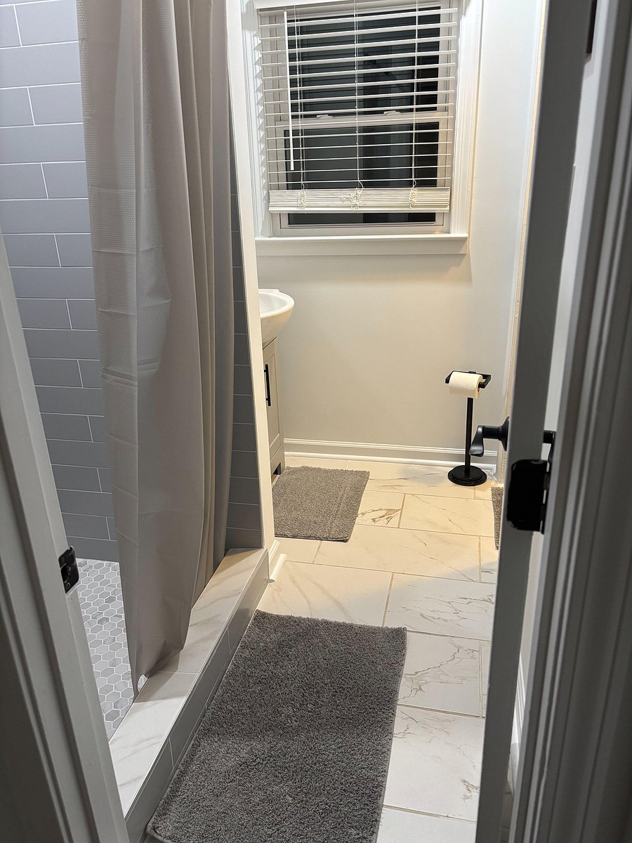 Newly renovated bathroom for members in room 1 and 2 only