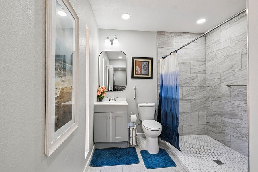 Large Private Bathroom
