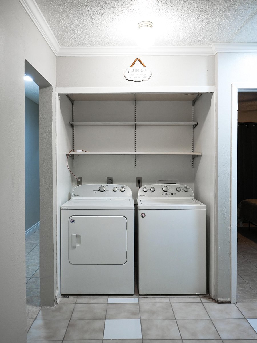 Free Laundry area. Check the pockets or it will considered a tip... lol