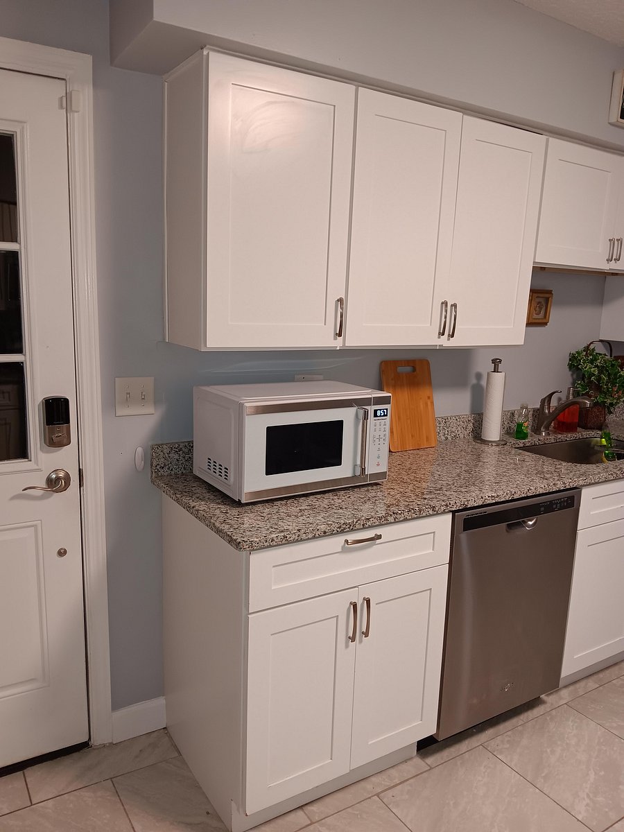 Secondary Microwave & Updated Stainless Steel Microwave