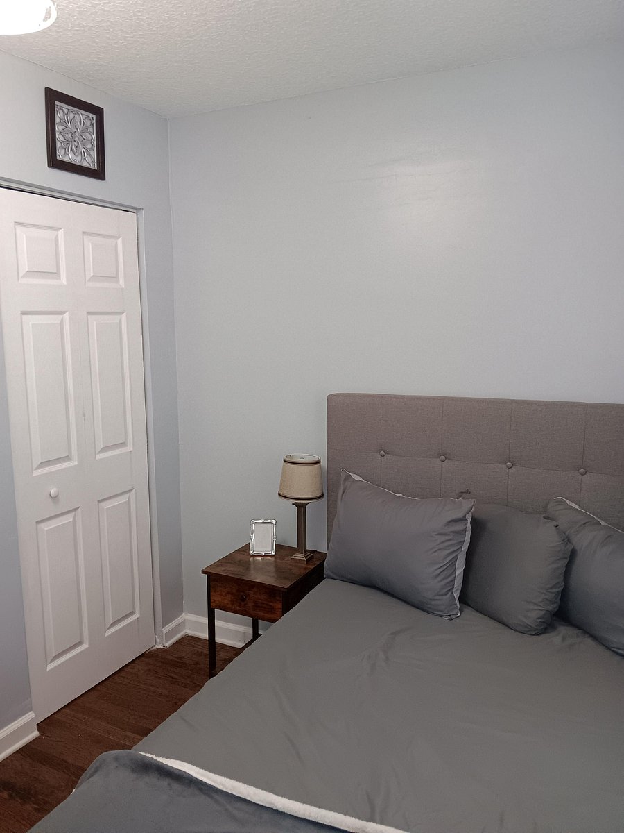 Reach-in closet for storage.