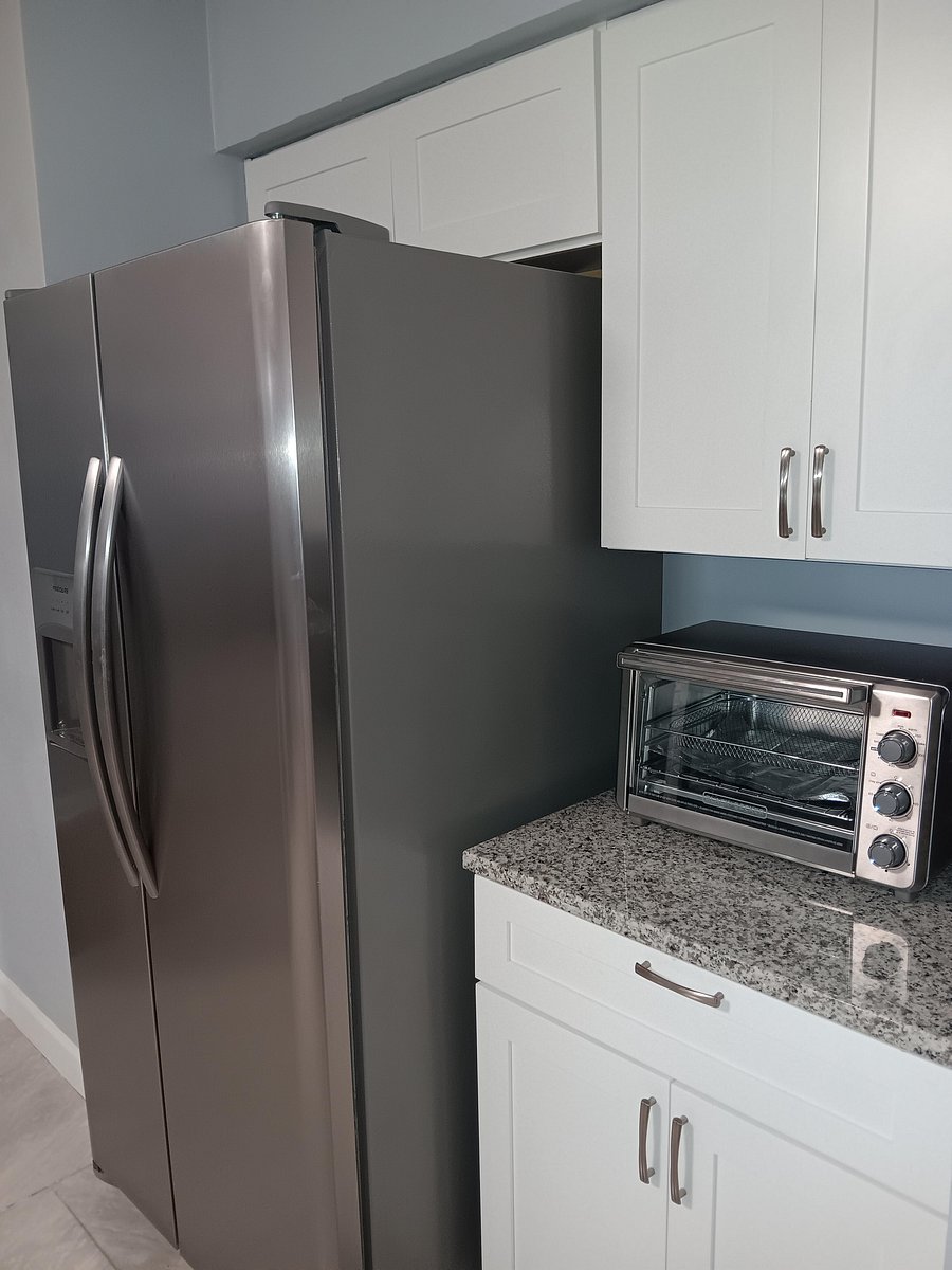 Updated Stainless Steel Refrigerator