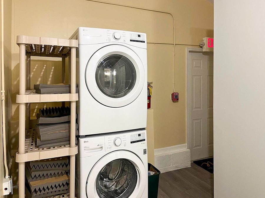 Laundry Room and Side Door
