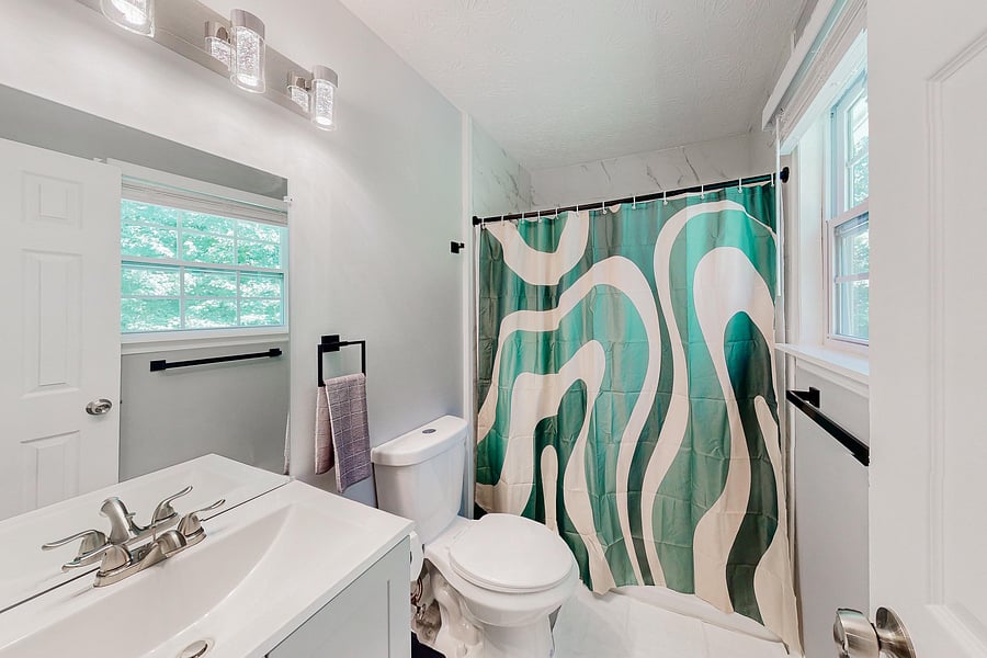 Private Bathroom attached to Room #1 located on the main level(1st Floor)