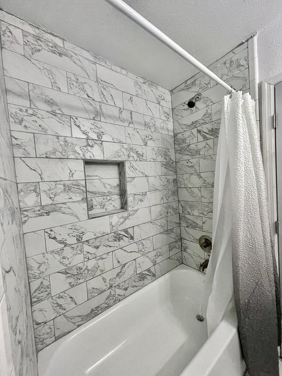 bathroom #2 bathtub