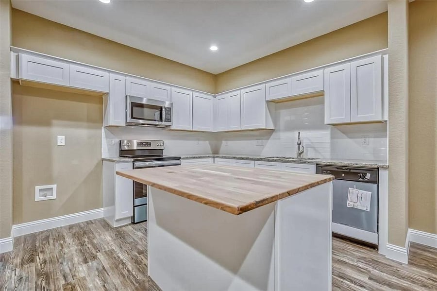 Kitchen Island with Cabinet Space