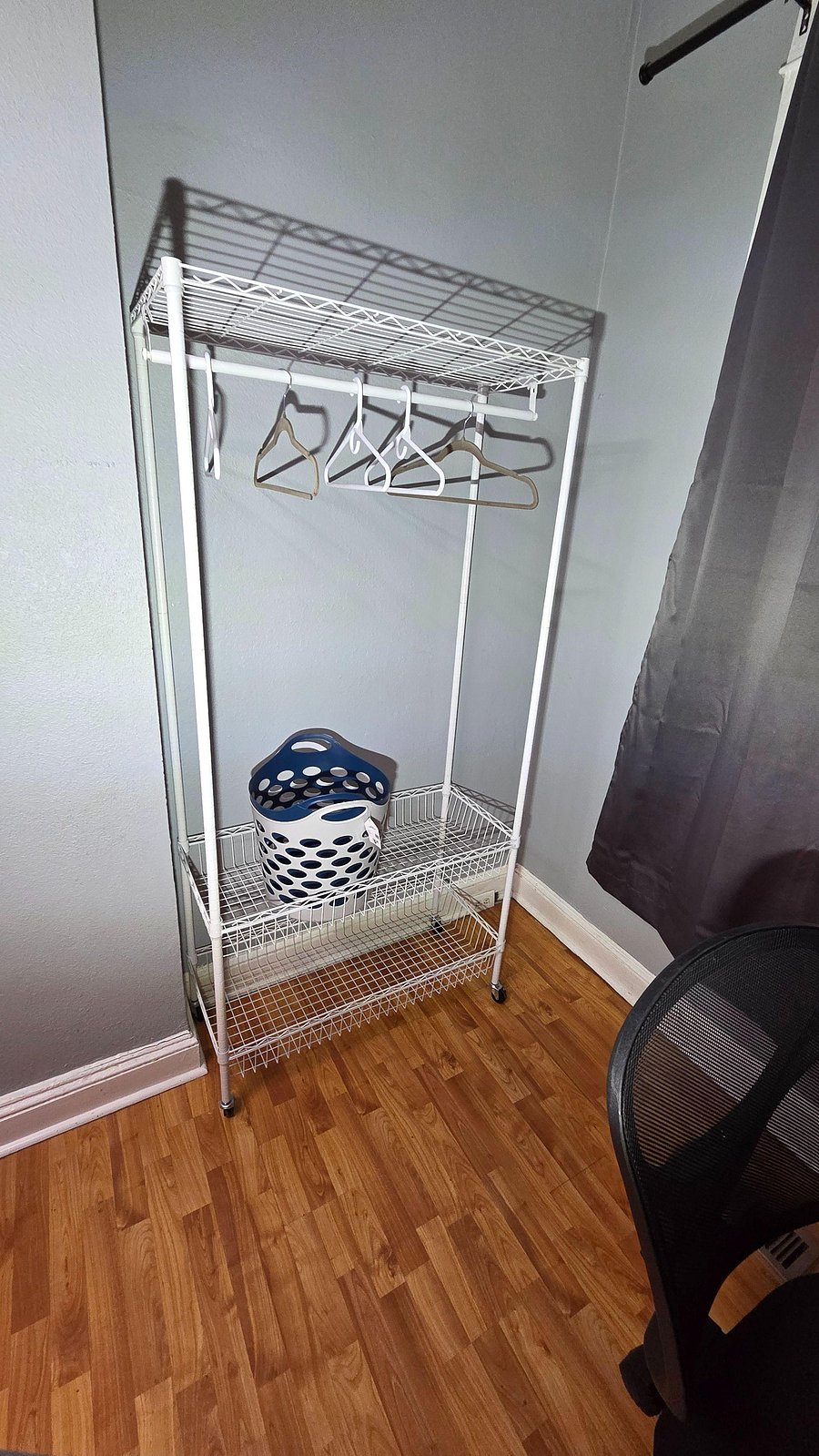 Open concept closet