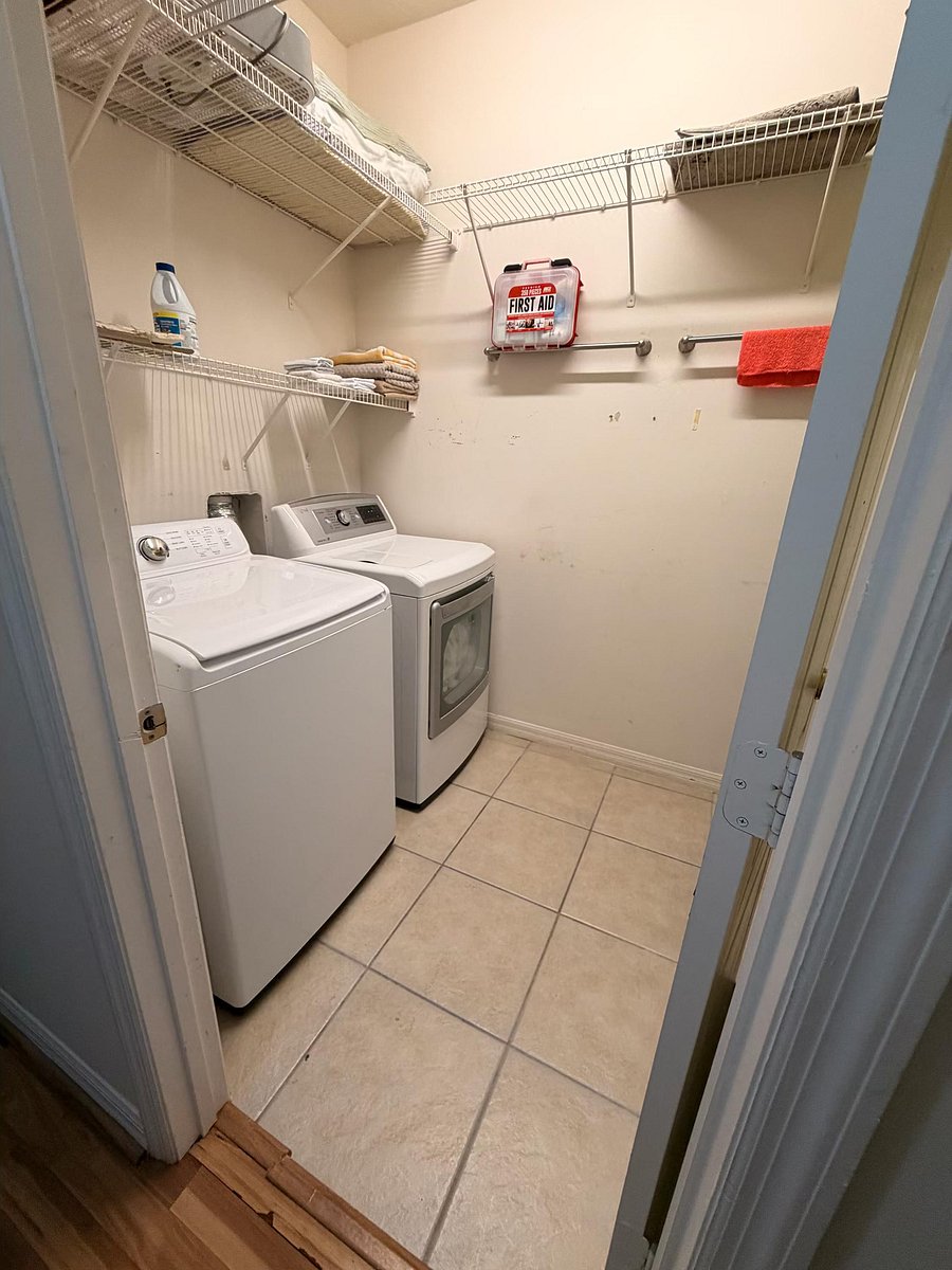 Laundry room.