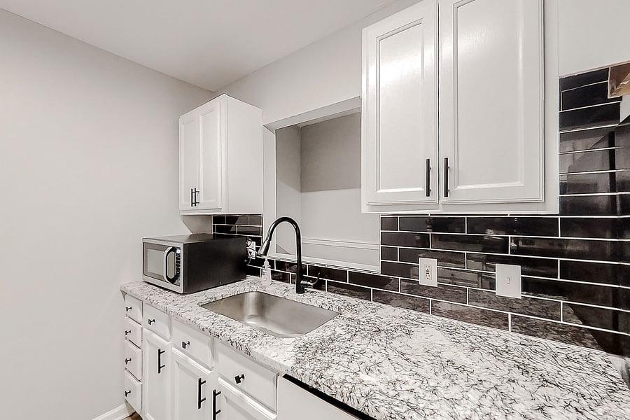 Upstairs kitchen