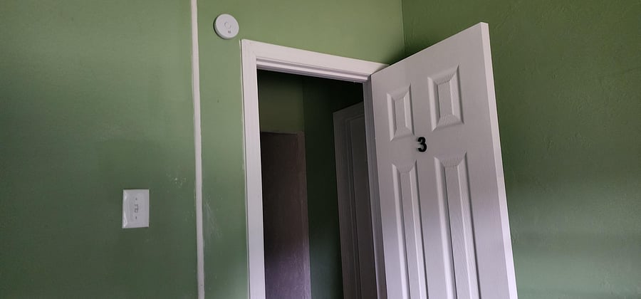 Enterance of the room