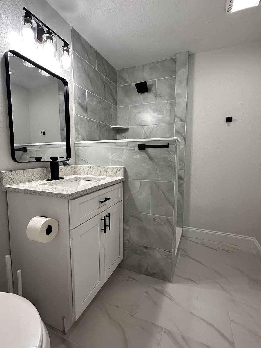 stand up shower