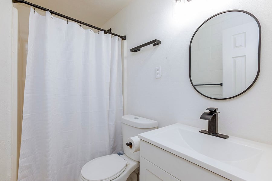 Bathroom lower level
