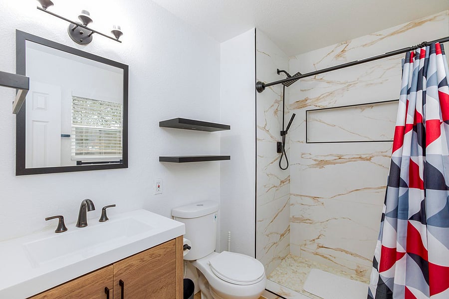 Master bathroom