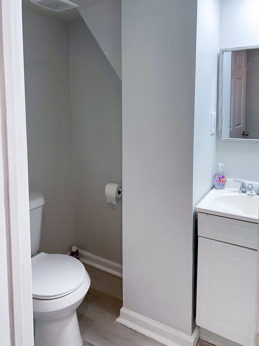Downstairs restroom