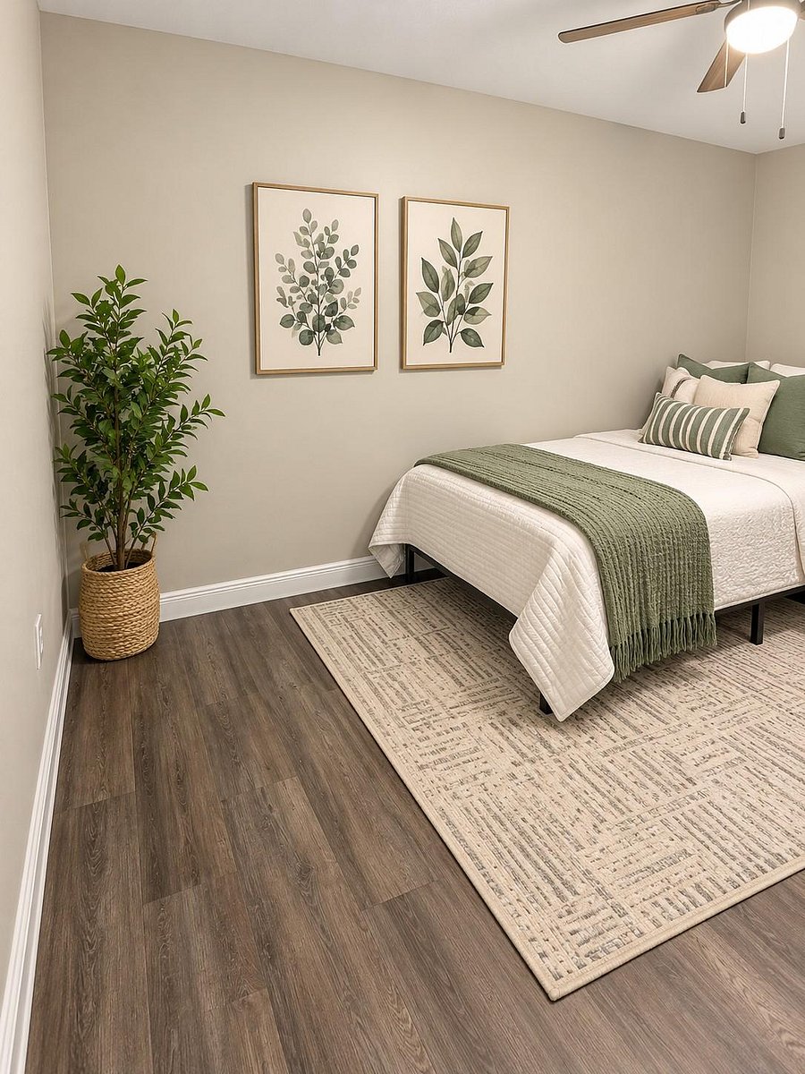Bedding not included