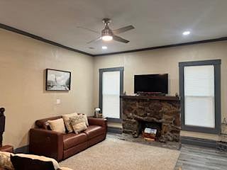 Living Room Fire Place