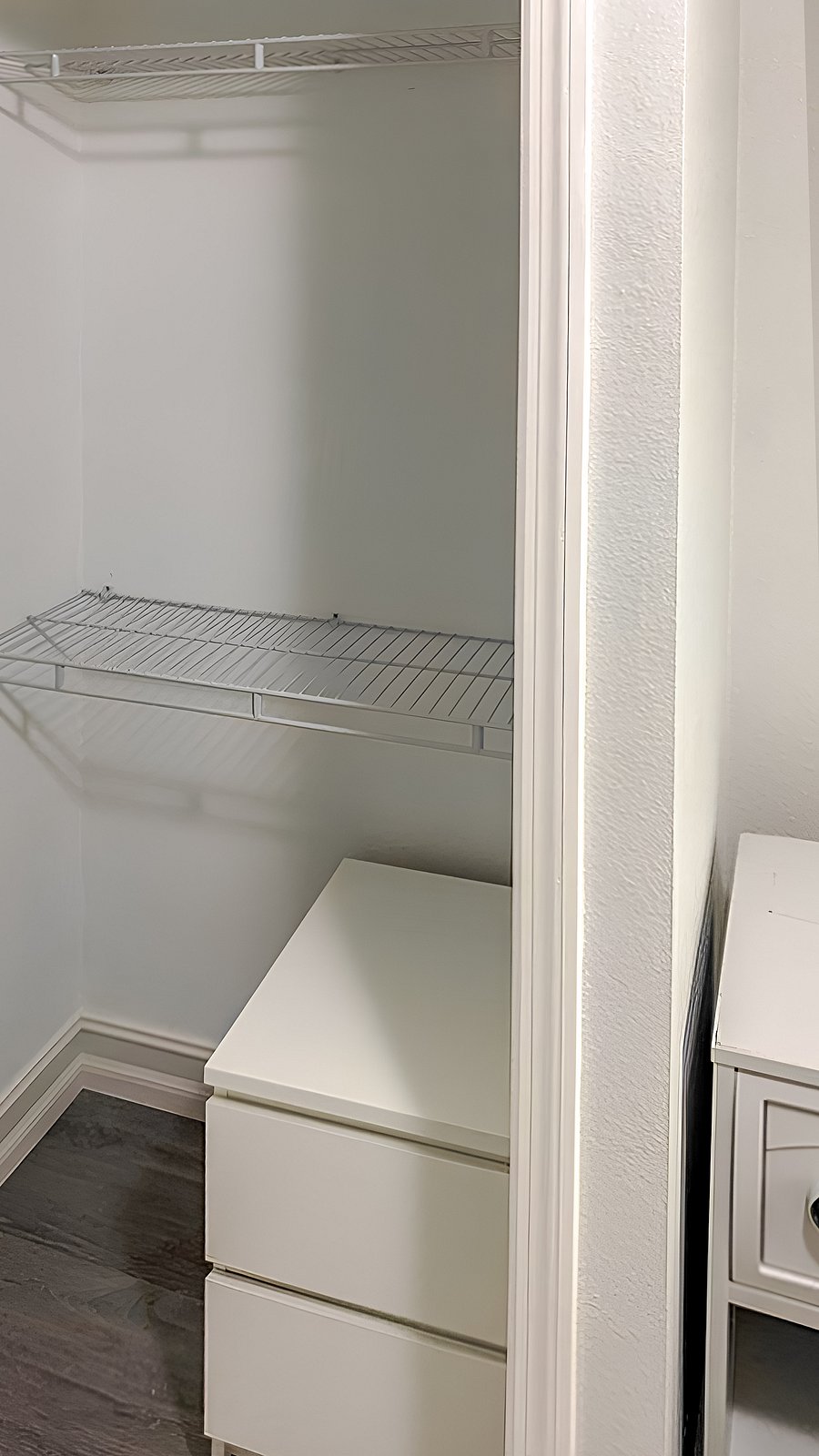 Closet and Dresser