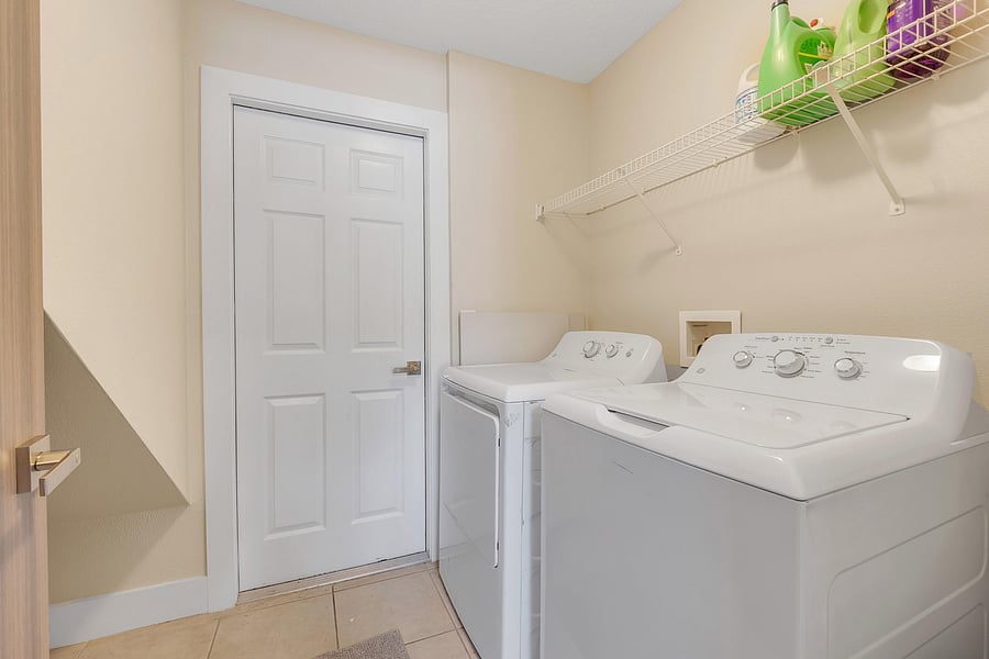 In-Home Laundry Room - Washer and Dryer Available for Residents