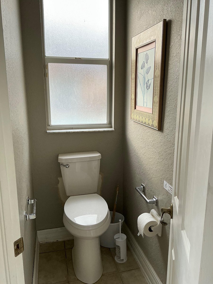 Separate room for toilet