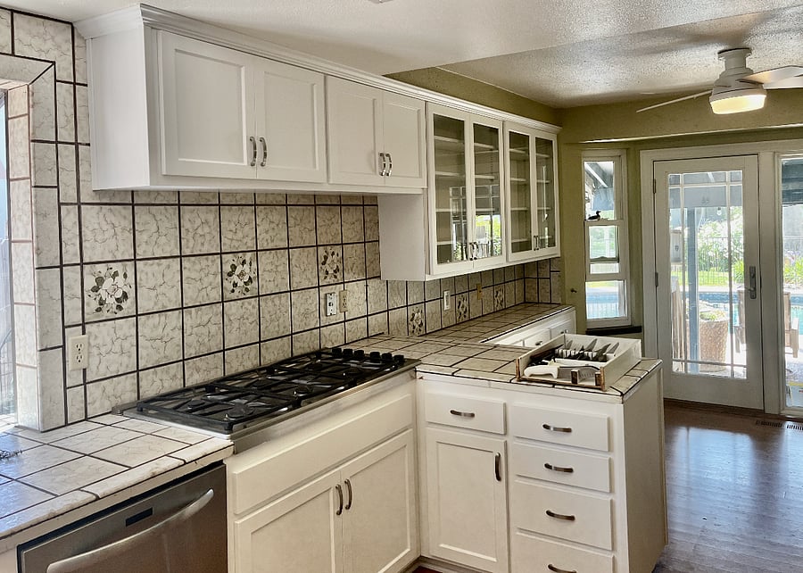 Shared kitchen access. Private suite with its own seating area and patio for comfortable, independent living.