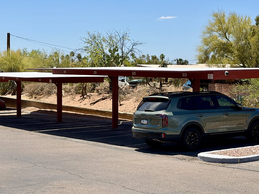 Covered parking