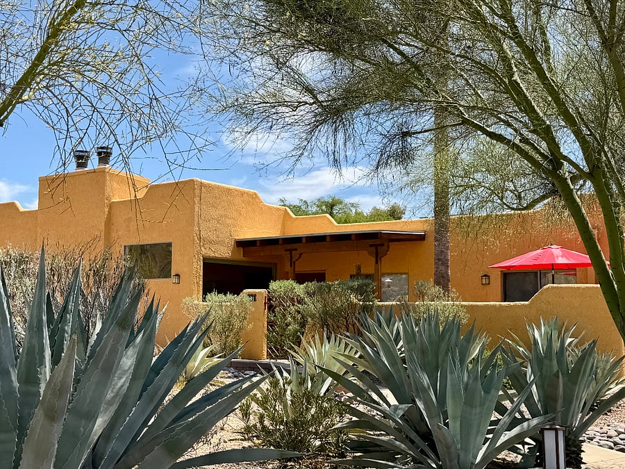 Front of the house