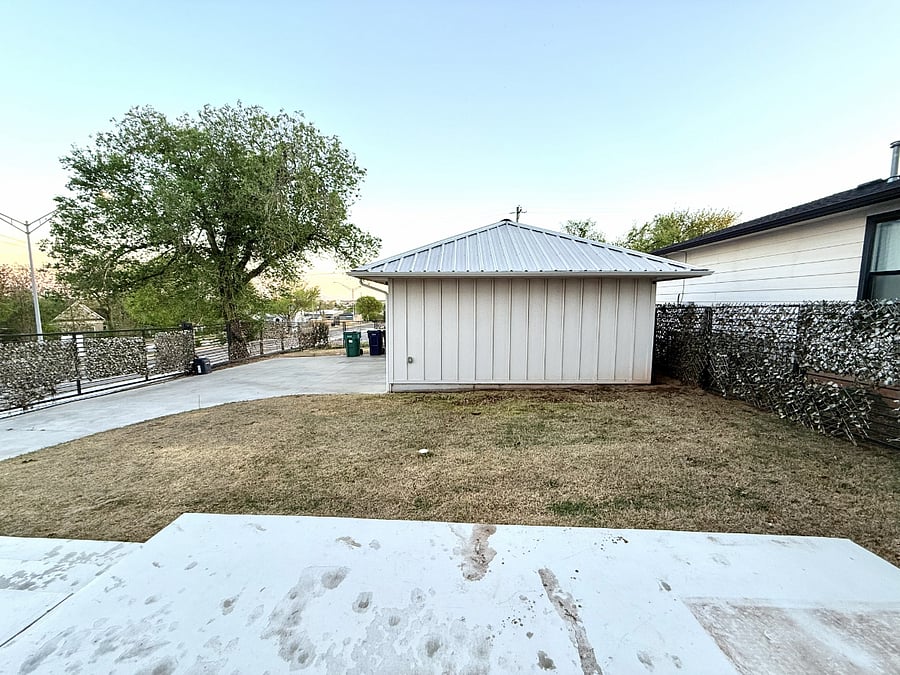 Backyard & Enclosed Gated Parking