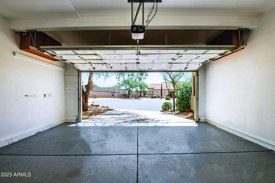 Double-car garage. We are adding EV Charging this month